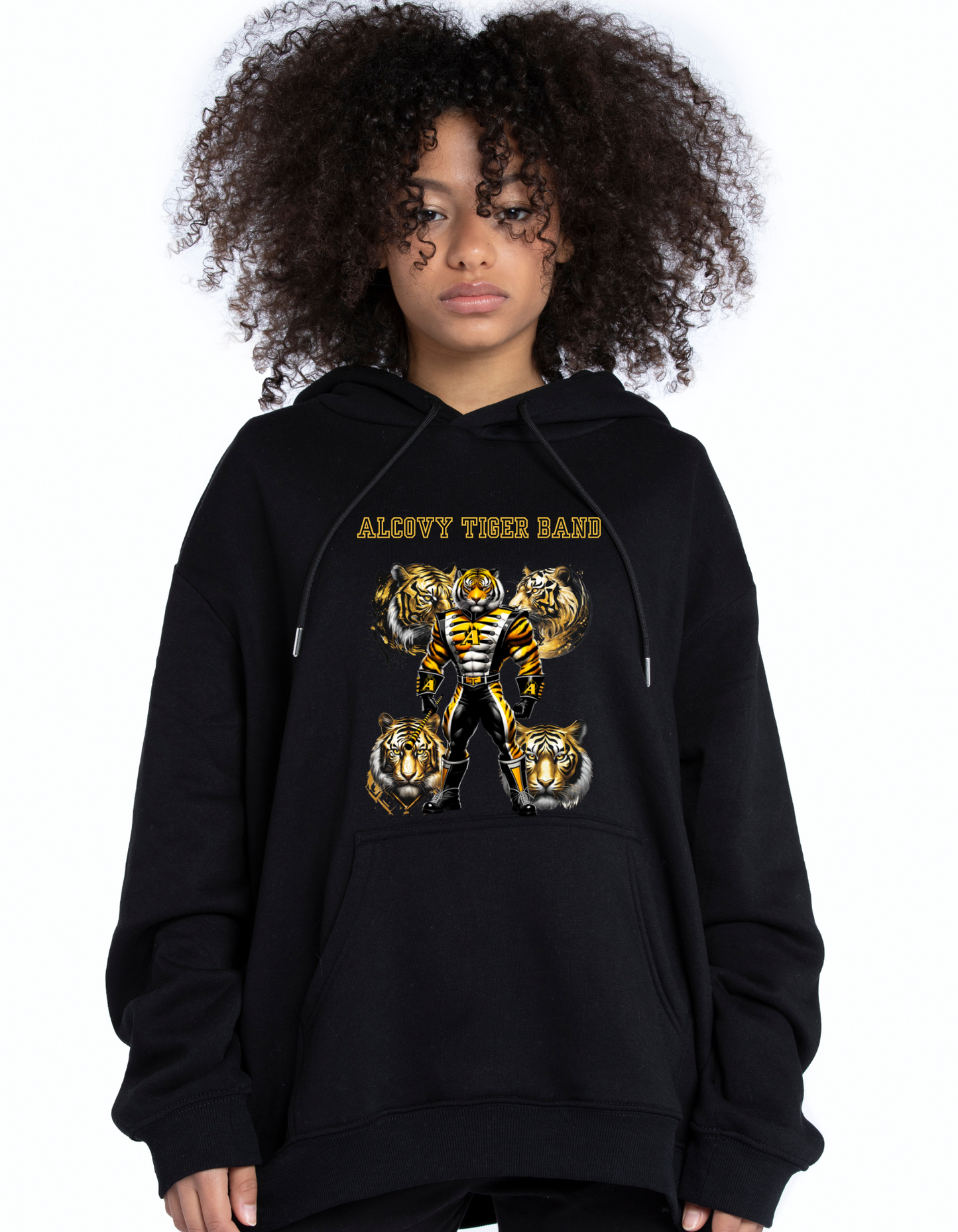 Alcovy Tiger Band - Hoodie with Custom Back